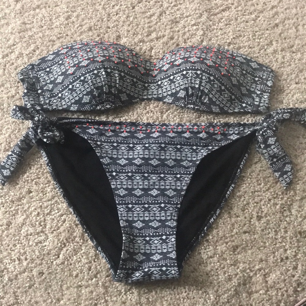 Tribal Beaded Bikini Set
